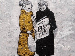 February, by Danilo Ursini. 11x17" , $650.